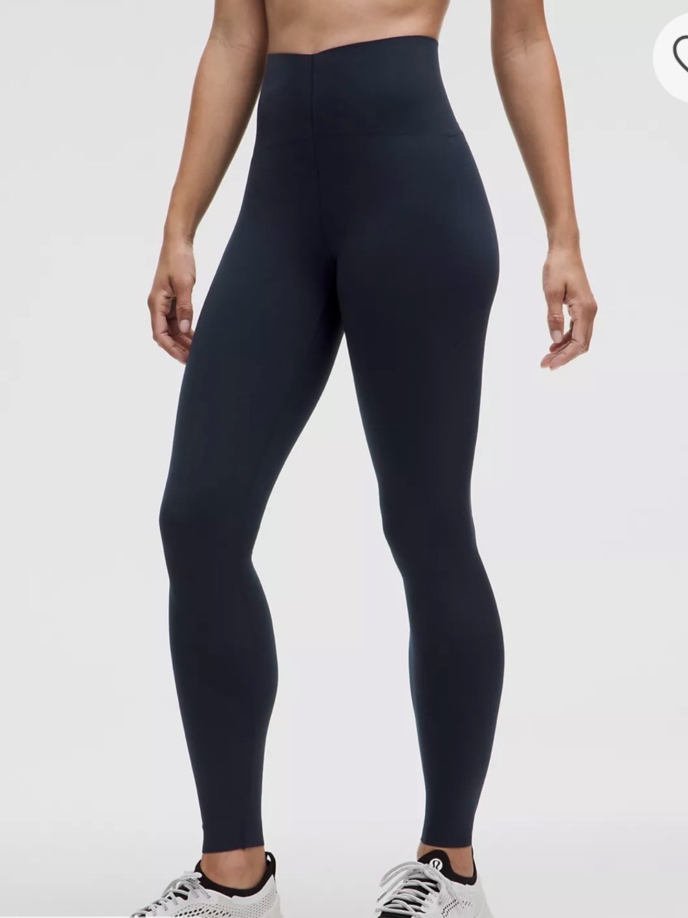 Lululemon Glow Up Super-High-Rise Tight 28” Leggings Gray Size 8 NWT